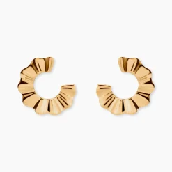 Boucles D'Oreilles Puces Soraia Plaqué Or Jaune|Marc Orian Hot