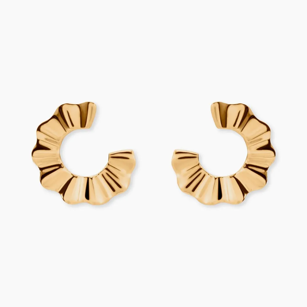 Boucles D'Oreilles Puces Soraia Plaqué Or Jaune|Marc Orian Hot