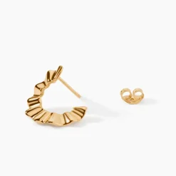 Boucles D'Oreilles Puces Soraia Plaqué Or Jaune|Marc Orian Hot
