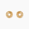 Boucles D'Oreilles Puces Soraia Plaqué Or Jaune|Marc Orian Best