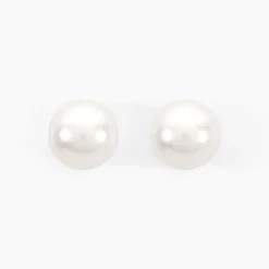 Boucles D'oreilles Puces Suki Or Jaune Perle De Culture|Marc Orian Online