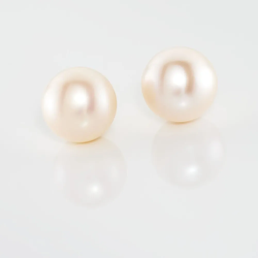 Boucles D'oreilles Puces Suki Or Jaune Perle De Culture|Marc Orian Sale