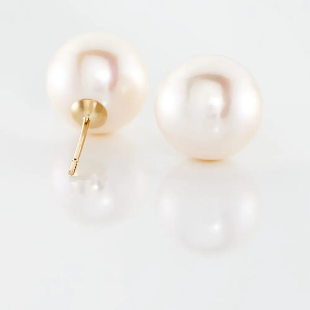 Boucles D'oreilles Puces Suki Or Jaune Perle De Culture|Marc Orian Sale