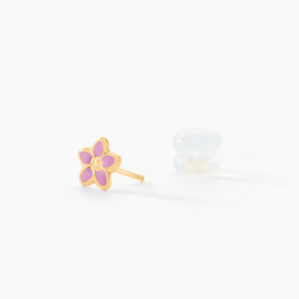 Boucles D'oreilles Puces Talyaa Or Jaune|Marc Orian