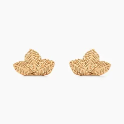 Boucles D'oreilles Puces Tylia Plaqué Or Doré|Marc Orian Sale
