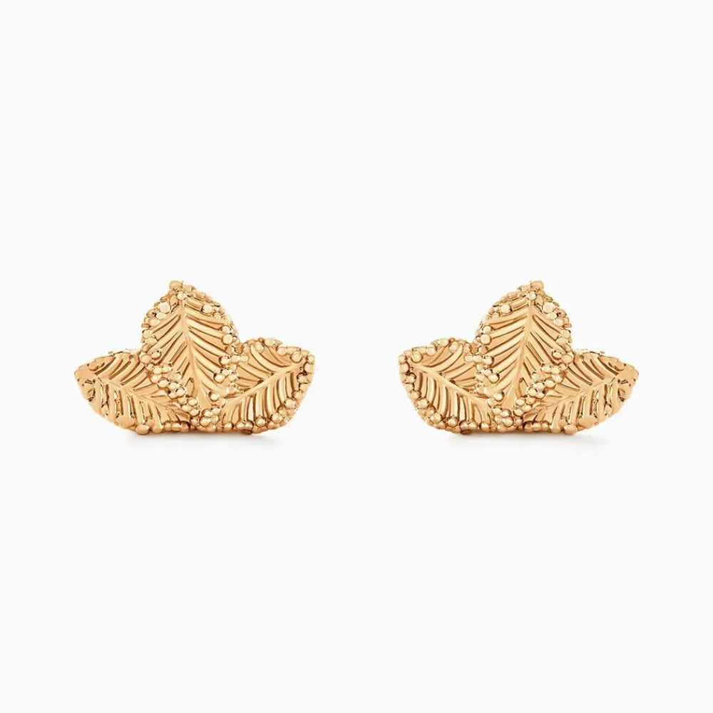 Boucles D'oreilles Puces Tylia Plaqué Or Doré|Marc Orian Sale