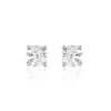 Boucles D'oreilles Puces Victoria Or Blanc Diamant|Marc Orian Hot