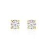 Boucles D'oreilles Puces Victoria Or Jaune Diamant|Marc Orian Outlet