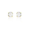 Boucles D'oreilles Puces Victoria Or Jaune Diamant|Marc Orian Sale