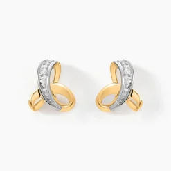 Boucles D'oreilles Puces Volute|Marc Orian New