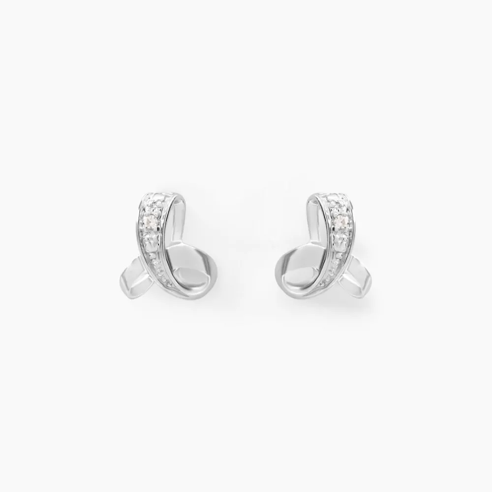 Boucles D'oreilles Puces Volute|Marc Orian Online