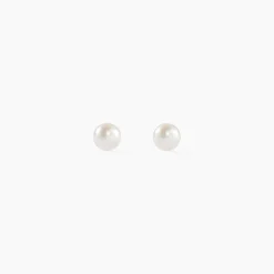 Boucles D'oreilles Suki Or Jaune Perle De Culture