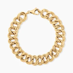 Bracelet Aaron Maille Fantaisie Or Jaune|Marc Orian Clearance