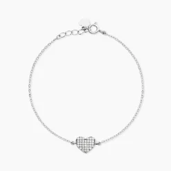Bracelet Achahildis Argent Oxyde De Zirconium|Marc Orian Online