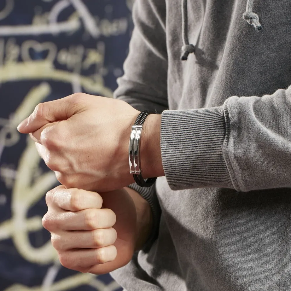 Bracelet Acier Bicolore|PHEBUS HIM Discount