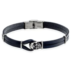 Bracelet Acier Blanc Achil|Marc Orian Discount