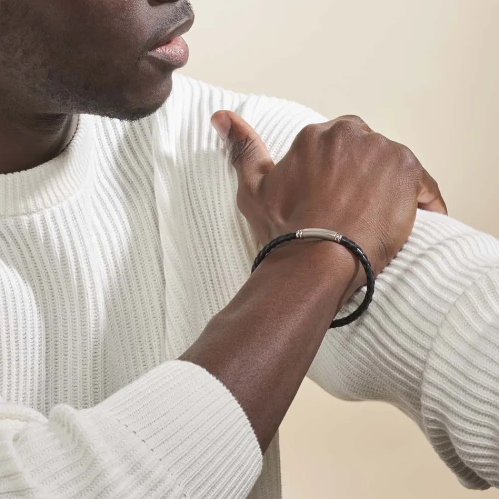 Bracelet Acier Blanc Frank|Marc Orian
