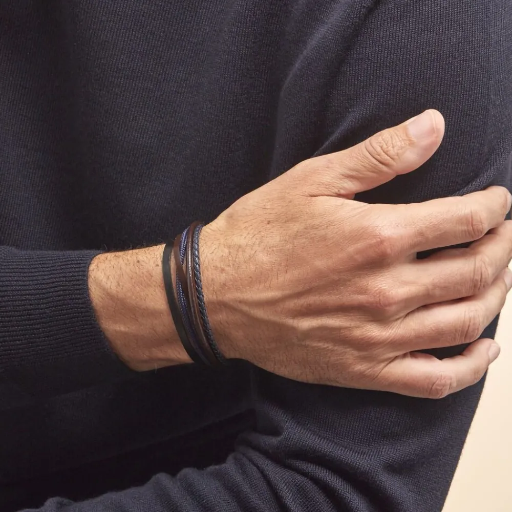 Bracelet Acier Blanc Romain|Marc Orian Clearance
