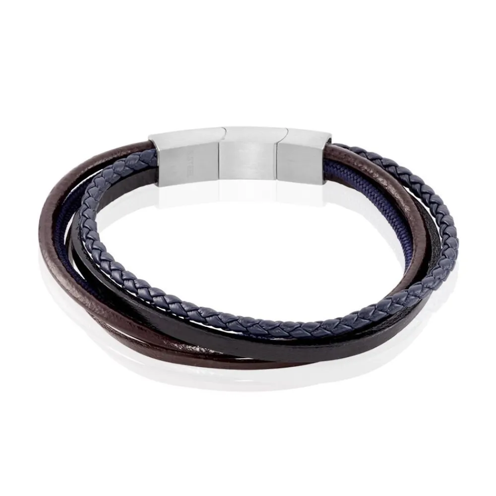Bracelet Acier Blanc Romain|Marc Orian Clearance