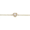Bracelet Alais Plaque Or Jaune Oxyde De Zirconium|Marc Orian New