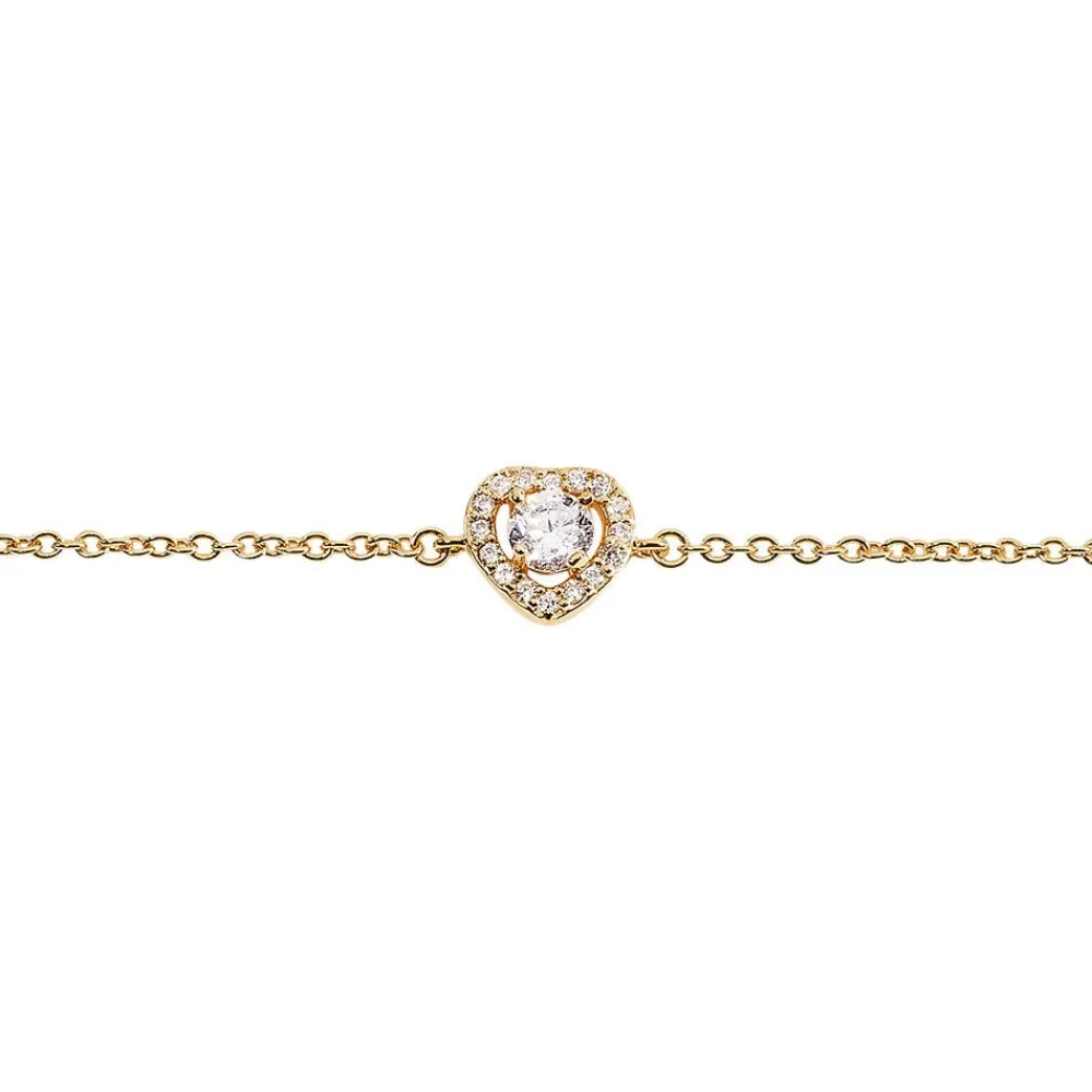 Bracelet Alais Plaque Or Jaune Oxyde De Zirconium|Marc Orian New