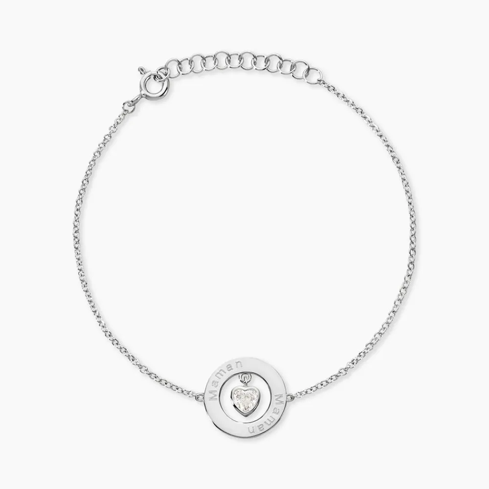 Bracelet Almas Argent Blanc Oxyde De Zirconium|Marc Orian