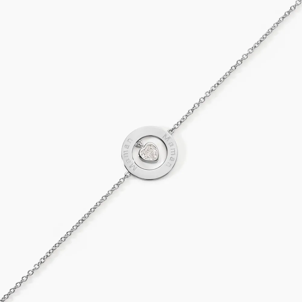 Bracelet Almas Argent Blanc Oxyde De Zirconium|Marc Orian