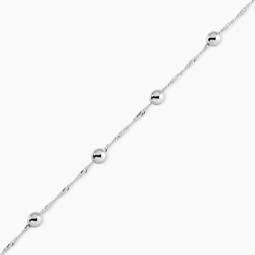 Bracelet Amarylis Argent Blanc|Marc Orian Outlet