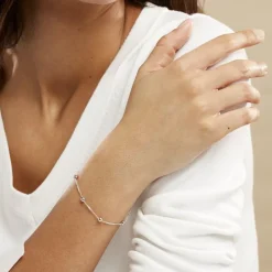 Bracelet Amarylis Argent Blanc|Marc Orian Outlet