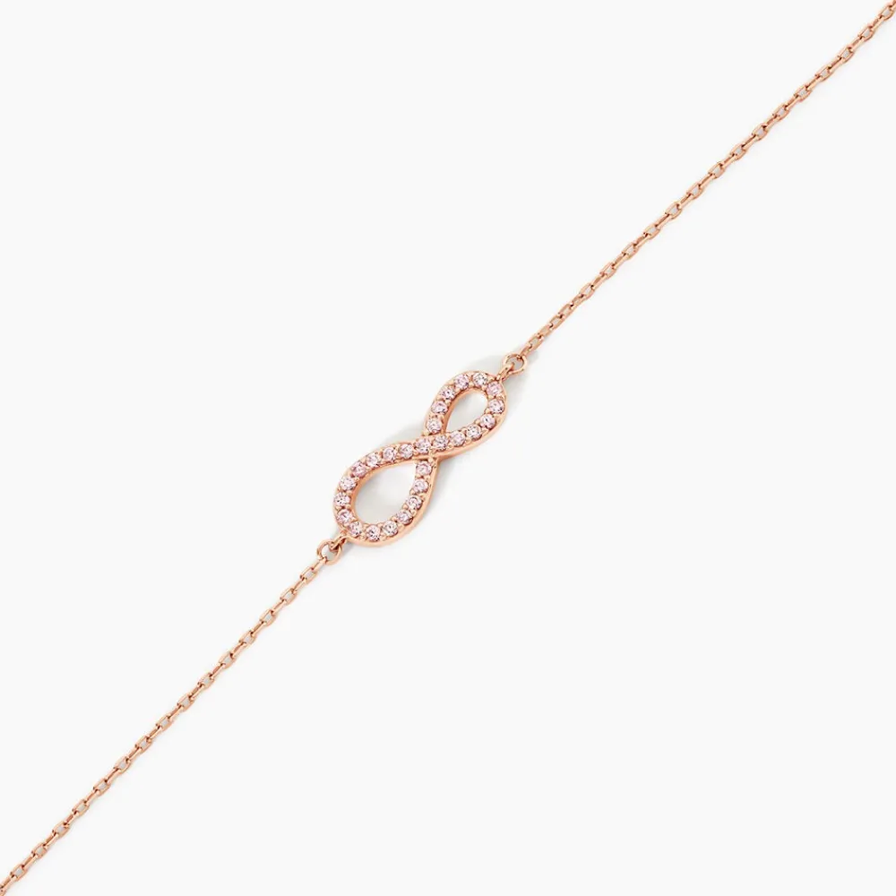 Bracelet Amita Argent Rose Oxyde De Zirconium|Marc Orian Sale