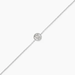 Bracelet Anaissa Argent Blanc Oxyde De Zirconium