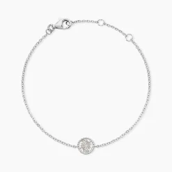 Bracelet Anaissa Argent Blanc Oxyde De Zirconium