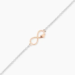 Bracelet Argent Bicolore Vikenti