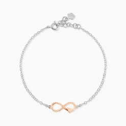 Bracelet Argent Bicolore Vikenti