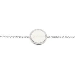Bracelet Argent Blanc Amika Oxydes De Zirconium
