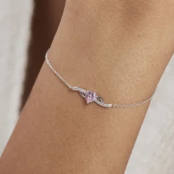 Bracelet Argent Blanc Avalon Oxyde De Zirconium|Marc Orian Sale