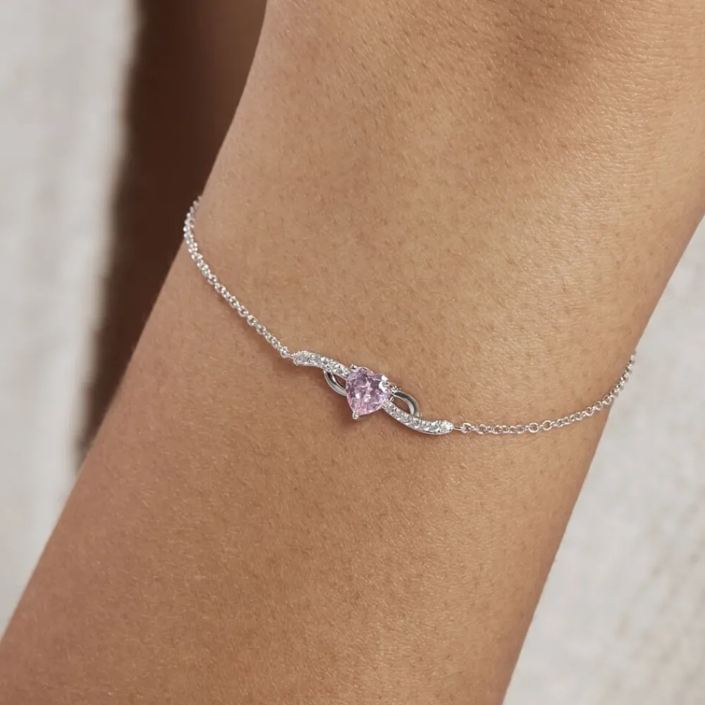 Bracelet Argent Blanc Avalon Oxyde De Zirconium|Marc Orian Sale