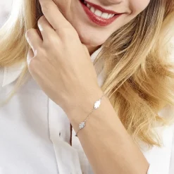 Bracelet Argent Blanc Bakia|Marc Orian Online
