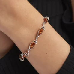 Bracelet Argent Blanc Dallal Ambres|Marc Orian Best