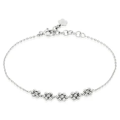 Bracelet Argent Blanc Hippolyta