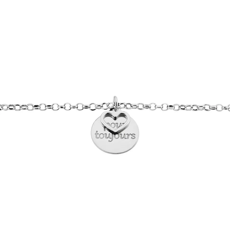 Bracelet Argent Blanc Ilie
