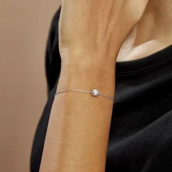 Bracelet Argent Blanc Lylwenn Oxyde De Zirconium|Marc Orian Clearance