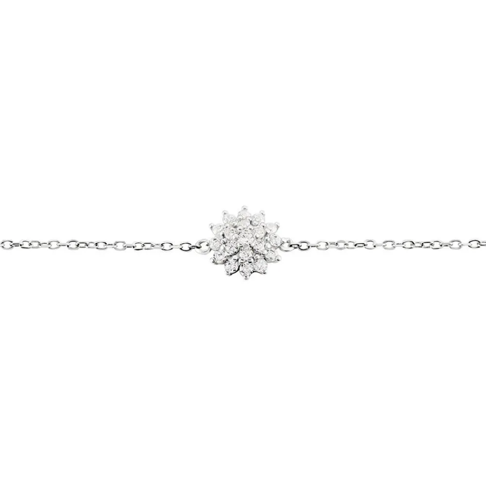Bracelet Argent Blanc Maximille Oxydes De Zirconium|Marc Orian Hot