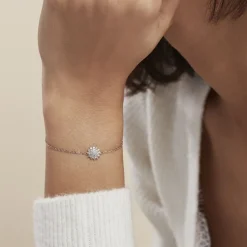 Bracelet Argent Blanc Maximille Oxydes De Zirconium|Marc Orian Hot
