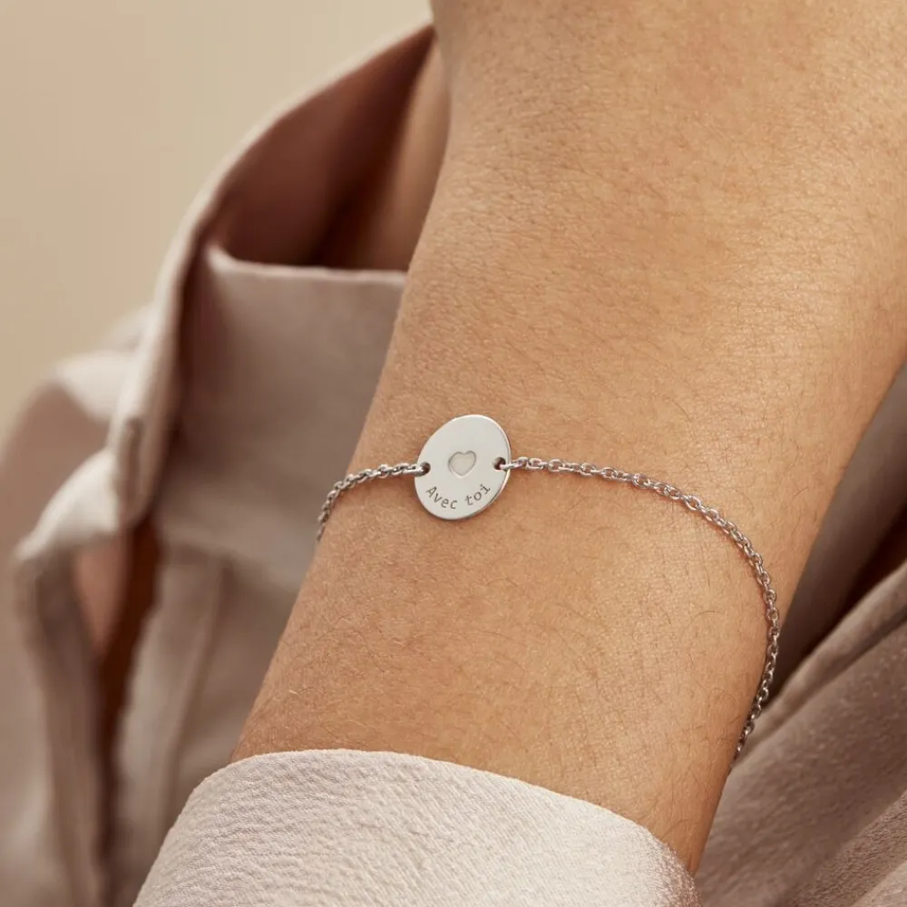 Bracelet Argent Blanc Nevada|Marc Orian Outlet