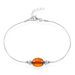 Bracelet Argent Blanc Safaa Ambre|Marc Orian Online