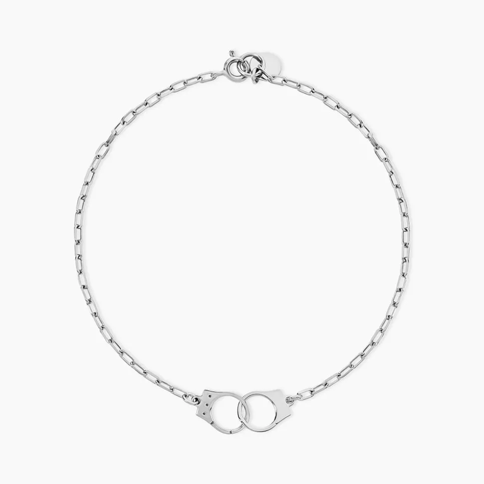 Bracelet Argent Blanc Sent