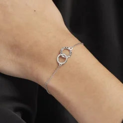 Bracelet Argent Blanc Ula