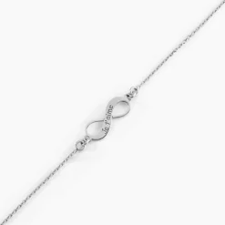 Bracelet Argent Blanc Wandis