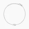 Bracelet Argent Dounyo Oxydes De Zirconium